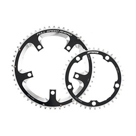 FSA Super Road N10/11 130BCD V14 Chainring - Black, 130 x 53t