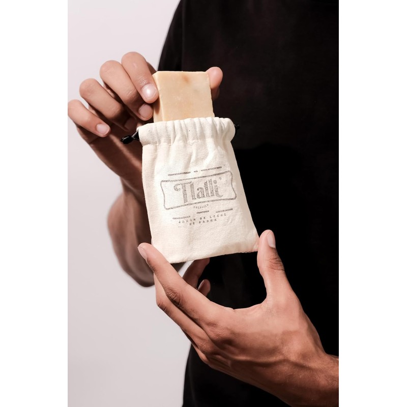 Tlalli Beauty - Jabón Corporal de Leche de Cabra con