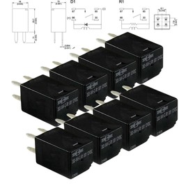 General Purpose Relays 303-1AH-C-R1-U01-12VDC SPNO 20A 12VDC (8 Piece)