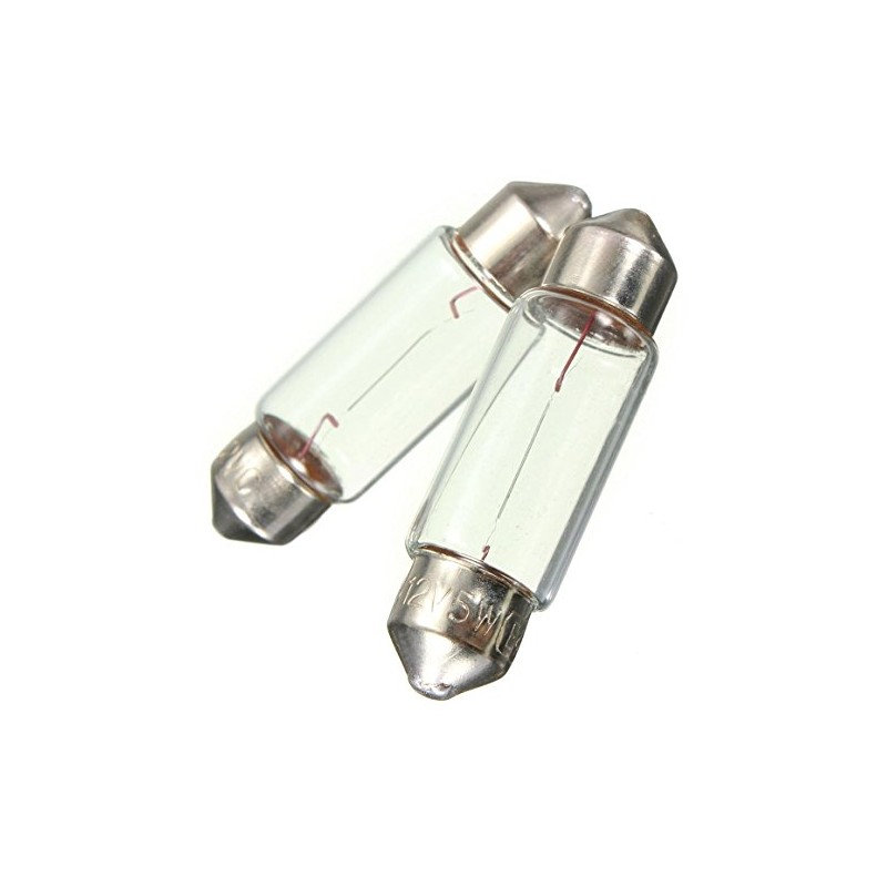 Pair of 12v 5w C5W 239 Festoon Number Plate &