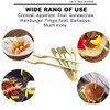 HOPELF 3.5 inch Bamboo Paddle Picks Skewers Toothpicks for Cocktail，Appetizers，Fruit，Sandwich，Barbeque