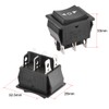 uxcell DPDT Boat Rocker Switch Toggle Switch for Boat Marine