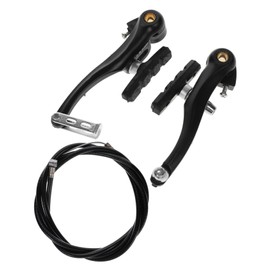 Alipis 1 Set All Bicycle Brake Caliper Kit Lightweight Brake Lever Grip Compatible with Road Mountain Bikes