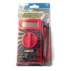 Cen-Tech Digital Amp Ohm Volt Meter Ac Dc Voltmeter Multimeter,Red