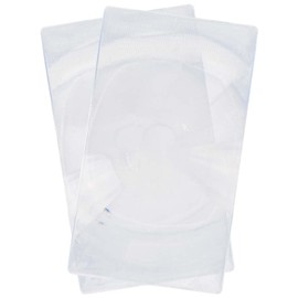 SOFPLATE 2 Stück 2.2 Fache Fresnel Vergrößerungsfolie Ganzseitige Lupe 9.9 x 5.7Zoll Großes Rechteckiges Acryl Klares Flaches Optisches Fresnel Linsen Lesezeichen Zum Lesen von Büchern Schmuckinspekti