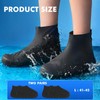 Mrltau 2 Pairs of Shoe Covers, Waterproof, Non-Slip Reusable Shoe