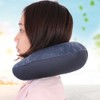 U-Shaped Travel Pillow Soft Elastic Neck Support Office Rest Cushion