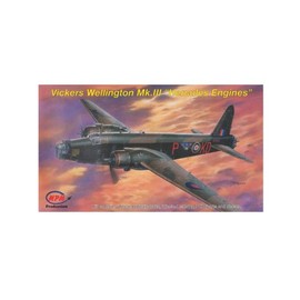 MPM 72542 Vickers Wellington Mk III Hercules engines 1:72 Plastic Kit