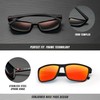 Ninesun Classic Square Sunglasses for Men and Women Lightweight Polarized