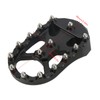 2pcs Front Foot Pegs CNC Aluminum Anodized Anti Slip Replacement