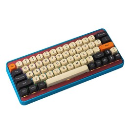 Idobao Carbon Ma Keycaps Kits Thick Pbt with 104 61 Keys with supplementary Keys Dye-subbed Pbt Material Keycaps Suits for 60% 65% 75% Tkl 104% Layout Mechanical Keyboard (60% Layout Kits)
