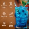 Syruvia Blue Raspberry Syrup 25.40 Ounces Blue Raspberry Flavoring Syrup