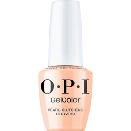 OPI GelColor Pearl-Clutching Behavior | Semi-sheer Soft Pink Crème UV Cure Gel Nail Polish | Make 'Em Jelly! Collection | Summer 2025