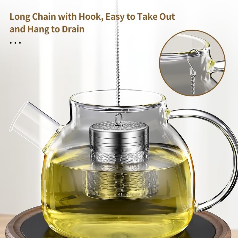 BOMANSI BOMS 2 Pack 316 Stainless Steel Tea Infuser for