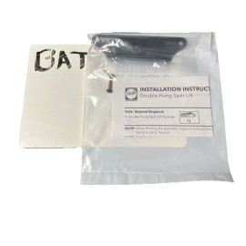 Pella Double Hung Sash Lift - Black Part N0. 807N0101 New Sealed 0F37MBP0