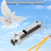 Stainless Steel Ultrasonic Pigeon Whistle with Lanyard for Dog Bird