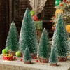 Mini Christmas Trees Christmas Decor Artificial Christmas Decorations with 4