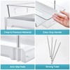 Vtopmart 2 Pack Bathroom Organizer, 2 Tier White Under Sink