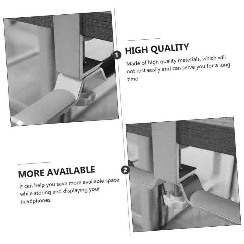ABOOFAN Premium Headphone Holder Headset Stand for Desk Organization Space