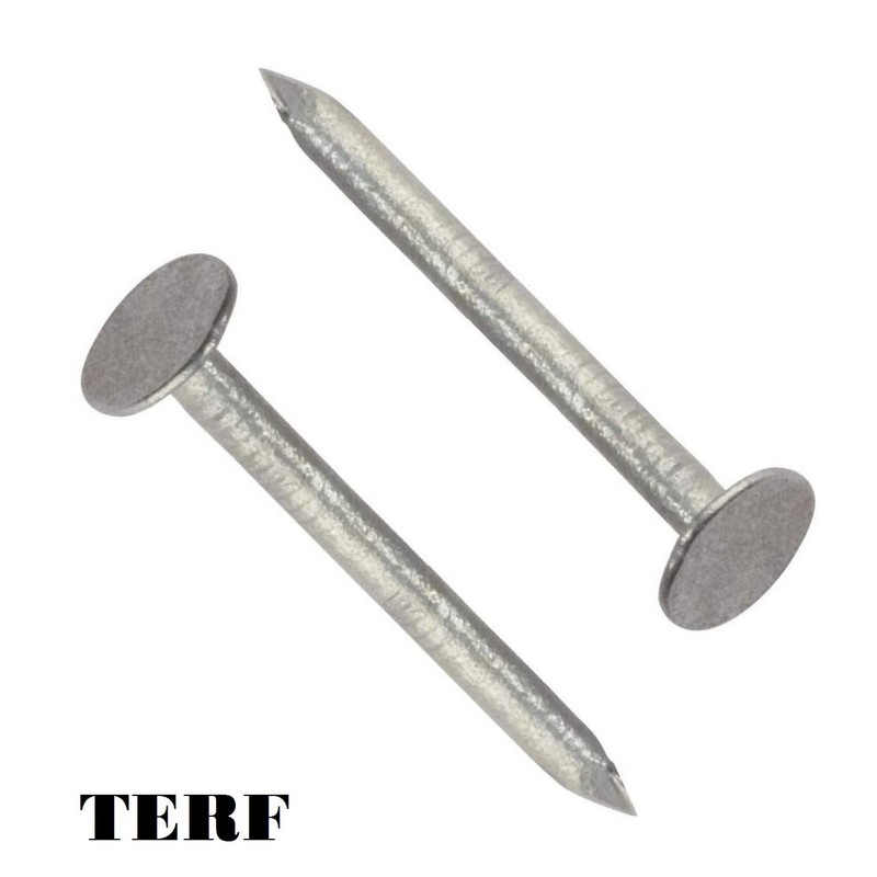 TERF® 65mm X 2.65mm Galvanised Clout Nails 65mm (2.5 inch)