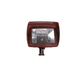 Low Voltage Landscape Lighting Flood Light in Rust - LED BPL-100 (No Box)