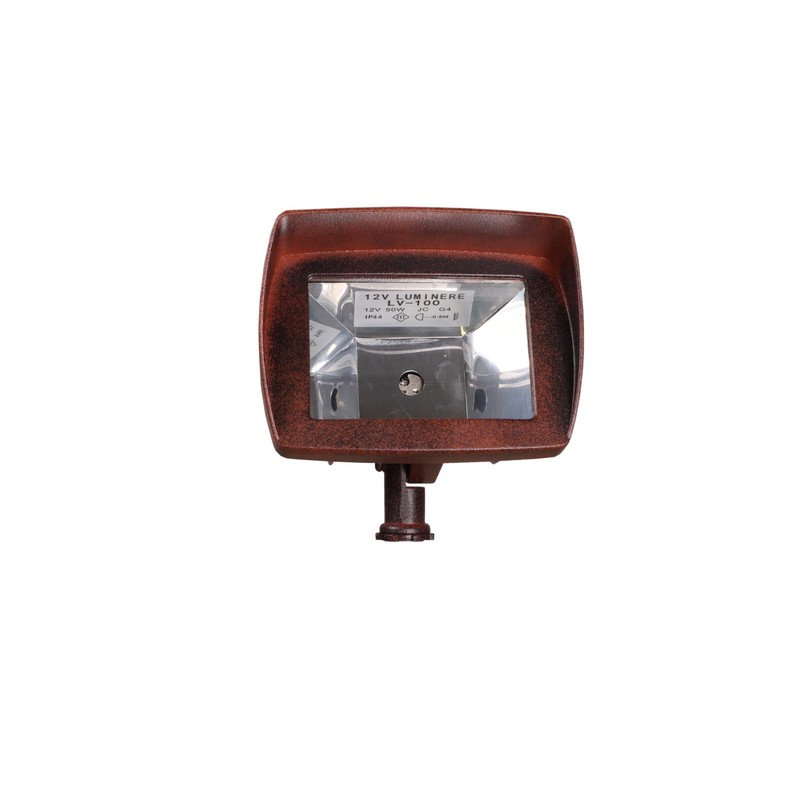 Low Voltage Landscape Lighting Flood Light in Rust - LED
