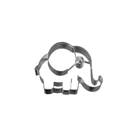 Birkmann Elephant Cookie Cutter with Inner Embossing Stainless Steel 10.5 cm