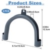 DC,CLISENCE 2 Pack Washing Machine Drain Hose Holder, Washer Drain