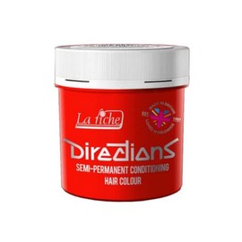 2 x New La Riche Directions Semi-Permanent Hair Colour, 88 ml, Neon Red