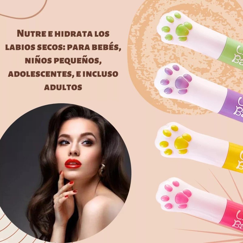 Veraly Balsamo Labial Hidratante Nutre Larga Duración Sexy F