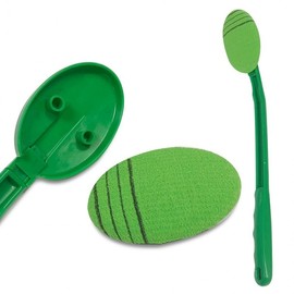 Premium Long-Handled Back Scrubber Exfoliator Bathing 2ea