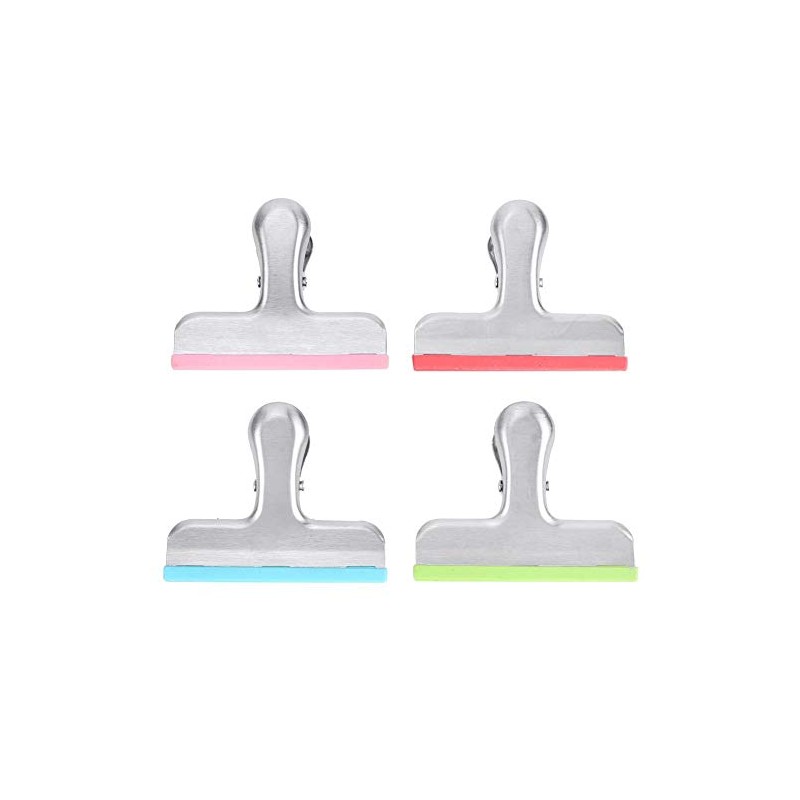 Zerodis Clips para Bolsas, Clips de Alimentos de Acero Inoxidable