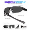 KALIYADI Polarized Sunglasses-Men Sports Sun-glasses: Mens Sunglasses Polarized UV Protection