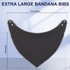Cutecrop 8 Pcs Adult Drool Bib for Men Women Special