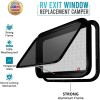 RV Murts 30"x20" RV Camper Exit Window Emergency Push Out
