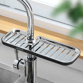 MHTECH Shower Shelf for Shampoo, Soap (No Drilling), Grey and Black (Combination ABS and Stainless Steel) (SLJ-CK-Heise)