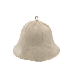 SLOTHCITY Sauna Hat, Women's, Men's, Towel Fabric, 2-Layer, Washable, Solid Color, shallow