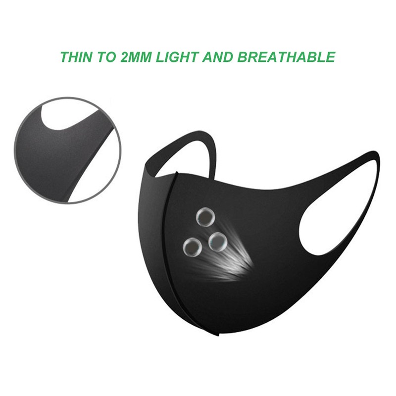 1pcs Air Cotton Face Mask Reusable Comfy Breathable Safety Dust