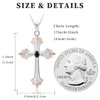 ACECHA Cross Necklace for Women-Dainty Faith Cross Pendant Necklace with