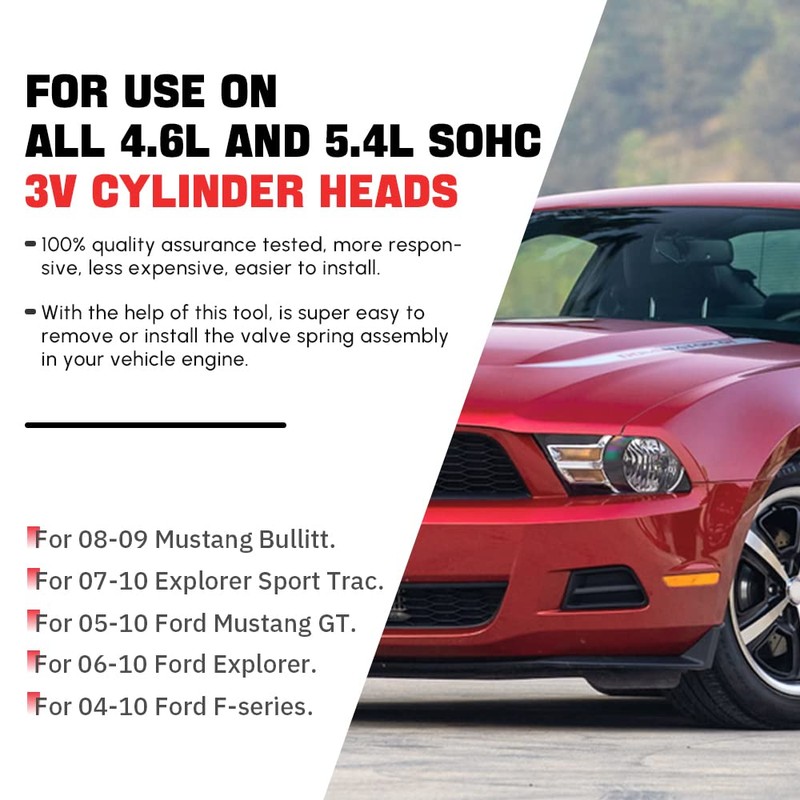 PQY Engine Valve Spring Compressor Tool Compatible with Ford Mustang