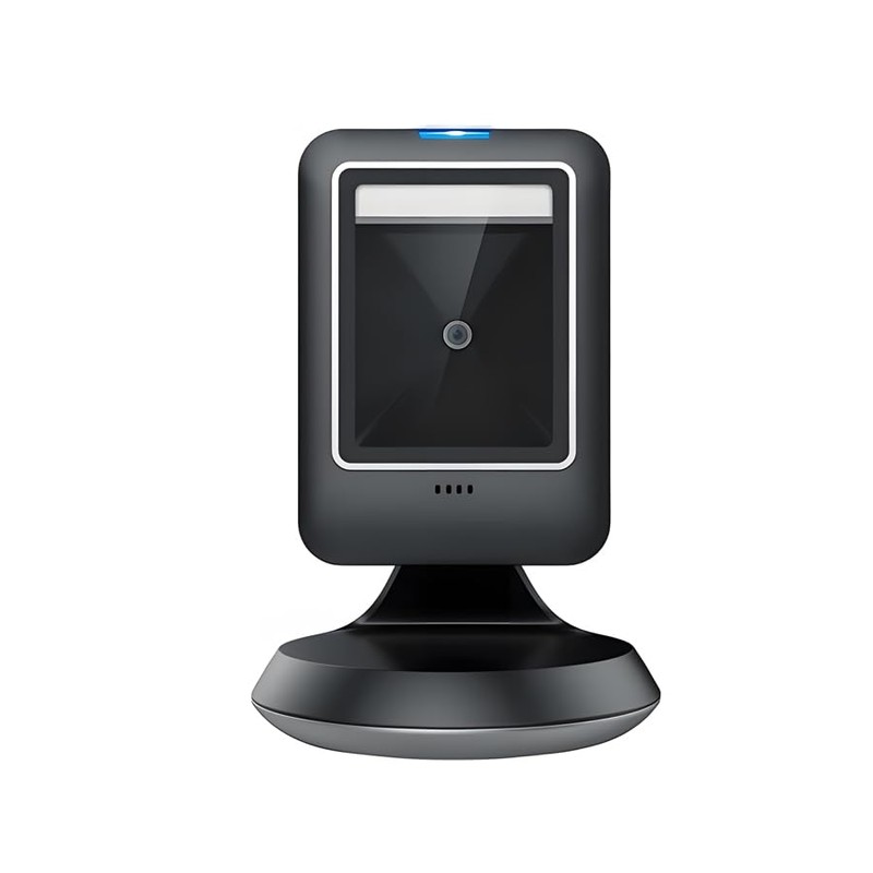 Barcode Scanner, QR/1D/2D Reader, USB, Auto-Sense, IP54, Plug & Play,