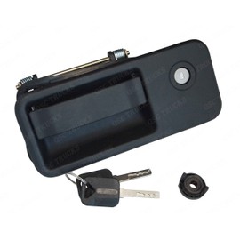 QSC Door Handle Set Pair w/ 2 Keys Right Left Side compatible with Volvo VNL Truck