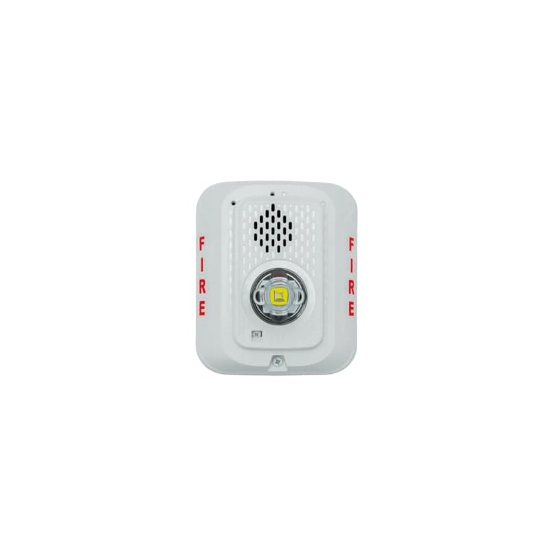 System Sensor P2WLED LED Horn Strobe 2-Wire White (Replaces P2WL)