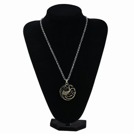 LUREME Inspired Targaryen Pendant Costume Necklace-Antique Bronze (nl005382-3)