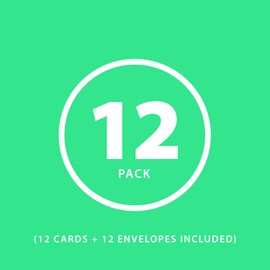 Little Notes by Comptime Congratulations Cards (12 Cards and Blank Envelopes) Graduation Cards, New Job Greeting Cards