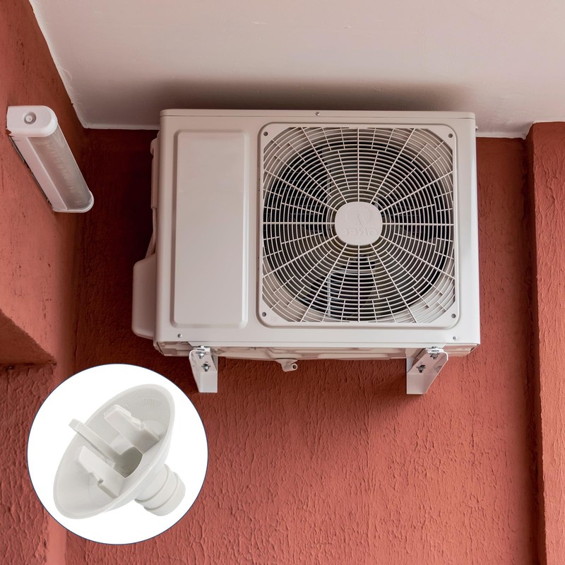 sourcing map 5Pcs Air Conditioner Drain Hose Connectors Elbow Fitting