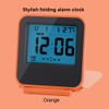 Portable Foldable Tabletop Travel Digital Alarm Clock with Temperature Calendar
