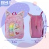 Rm Regalomex Mochila Escolar De Peluche Para Niña, Unicornio, Bolsa