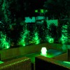 T-SUNUS Solar Lights Outdoor Green 20 LEDs Solar Spot Lights