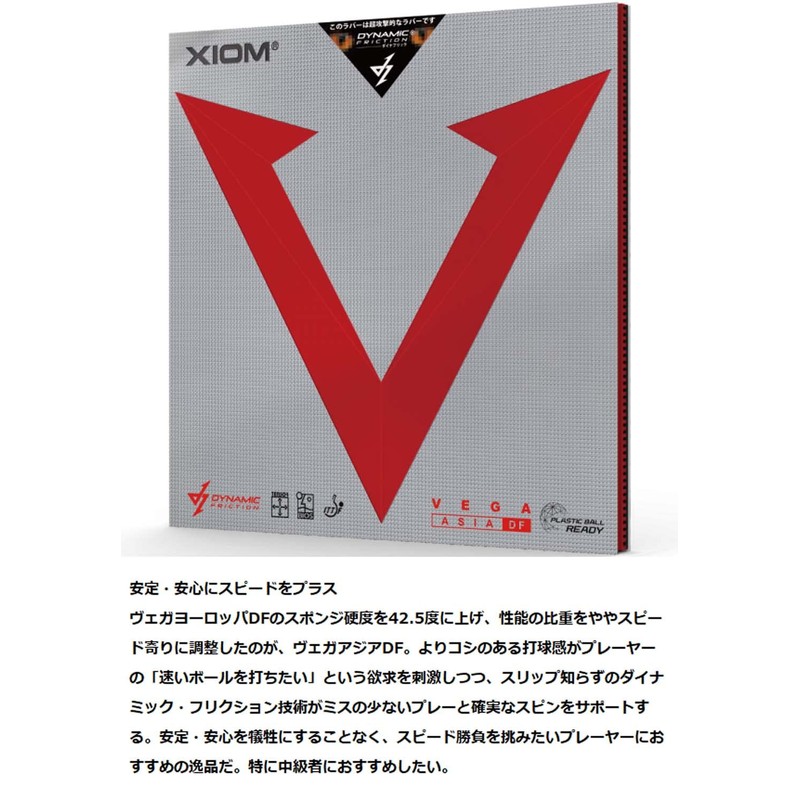 XIOM Vega Asia DF, black, 1.8 mm